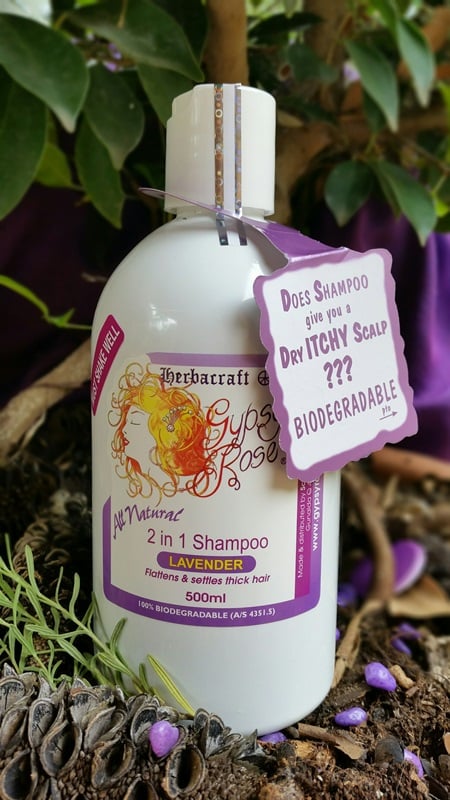 Gypsy Rose Lavender 2 In 1 shampoo